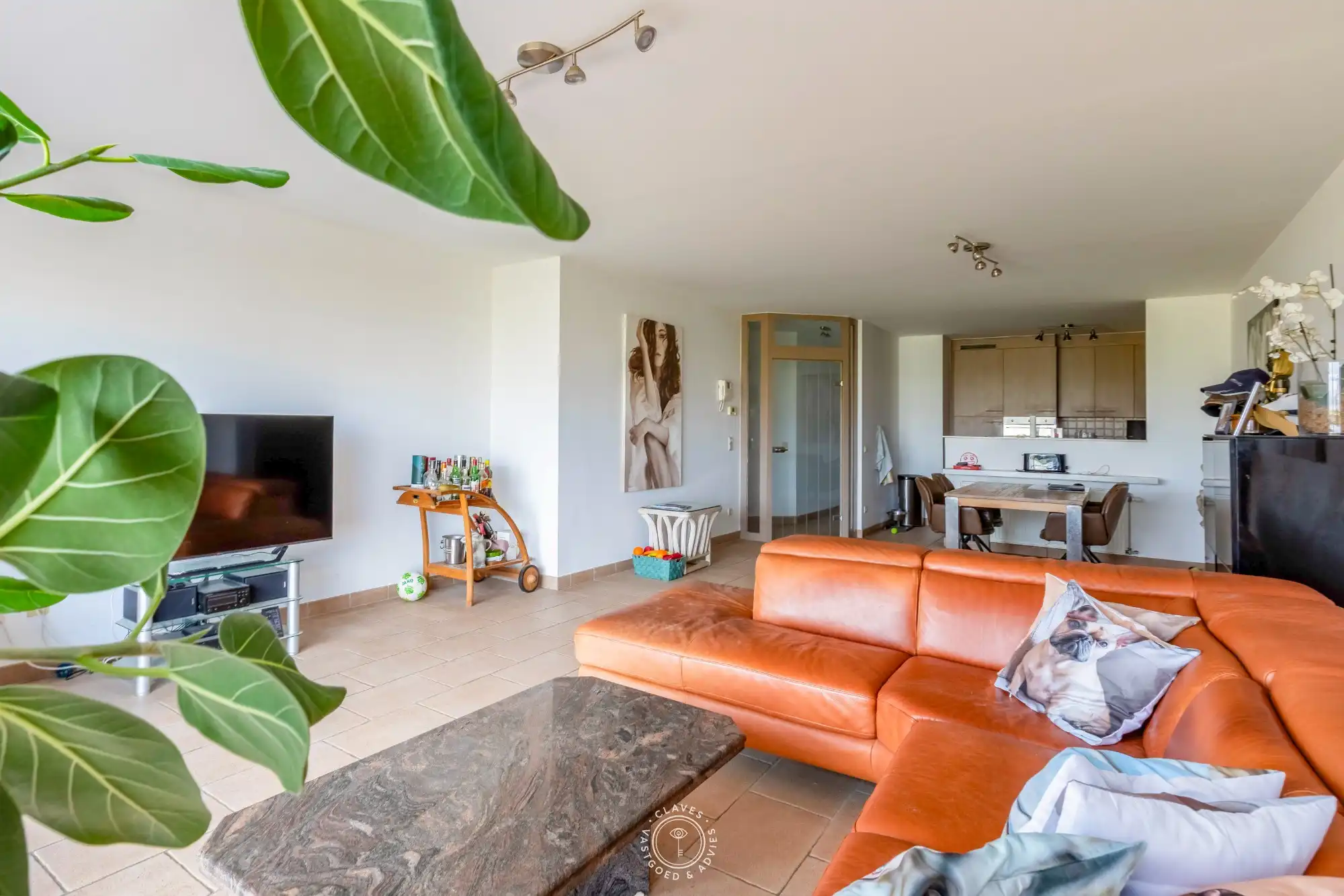 Appartement met twee terrassen, een garagebox en havenzicht in Blankenberge foto 4