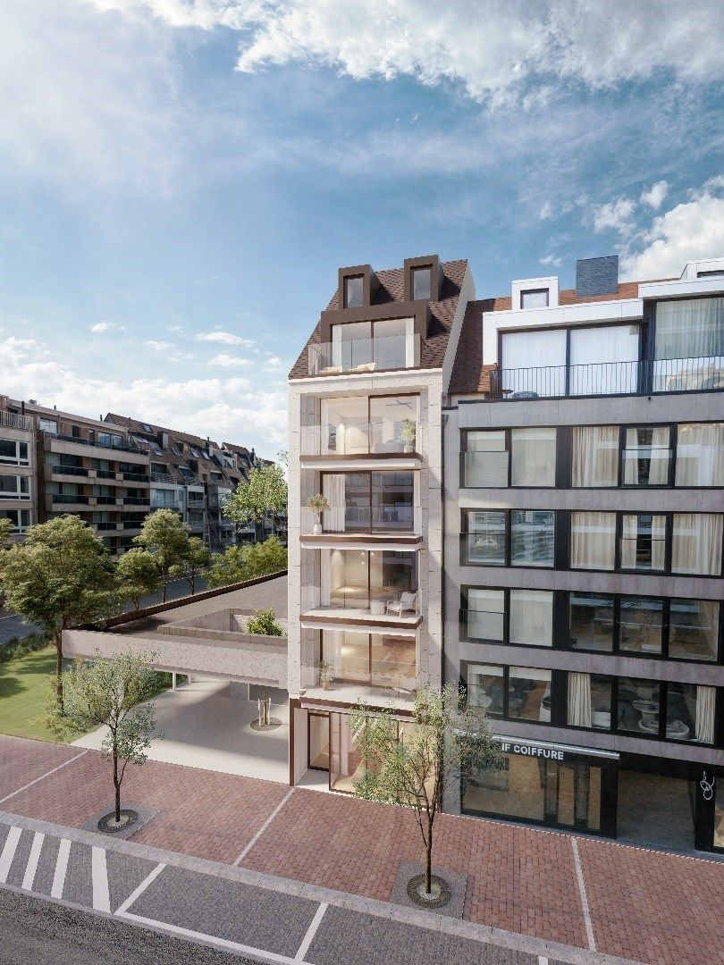Nieuwbouw appartement gelegen aan de Dumortierlaan, grenzend aan het Yzerpark met achteraan een open zicht op het park en het Zoute. foto 3