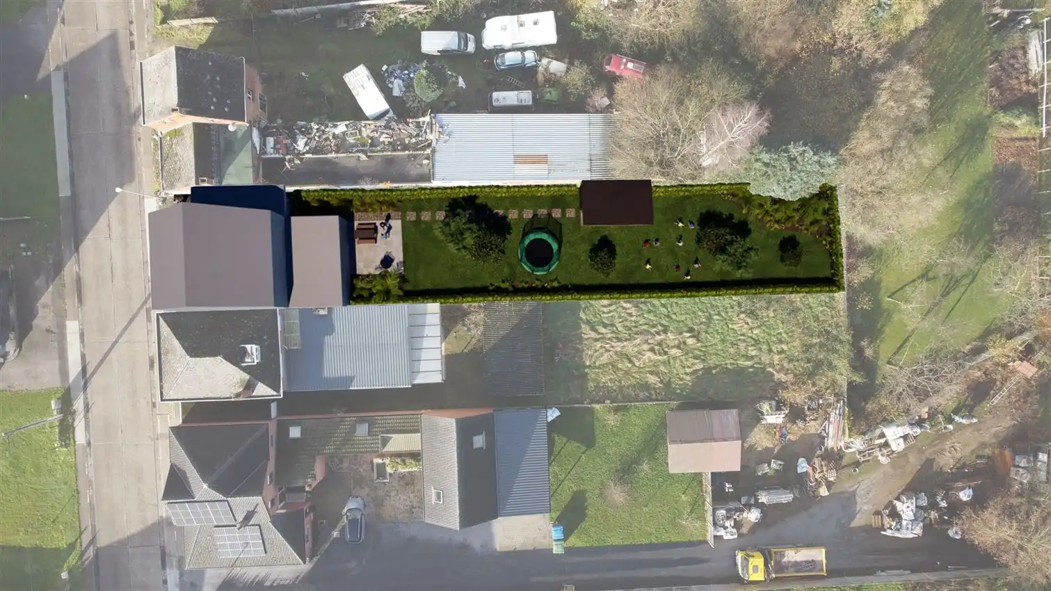 Met agrarisch uitzicht achteraan foto {{pictureIndex}}