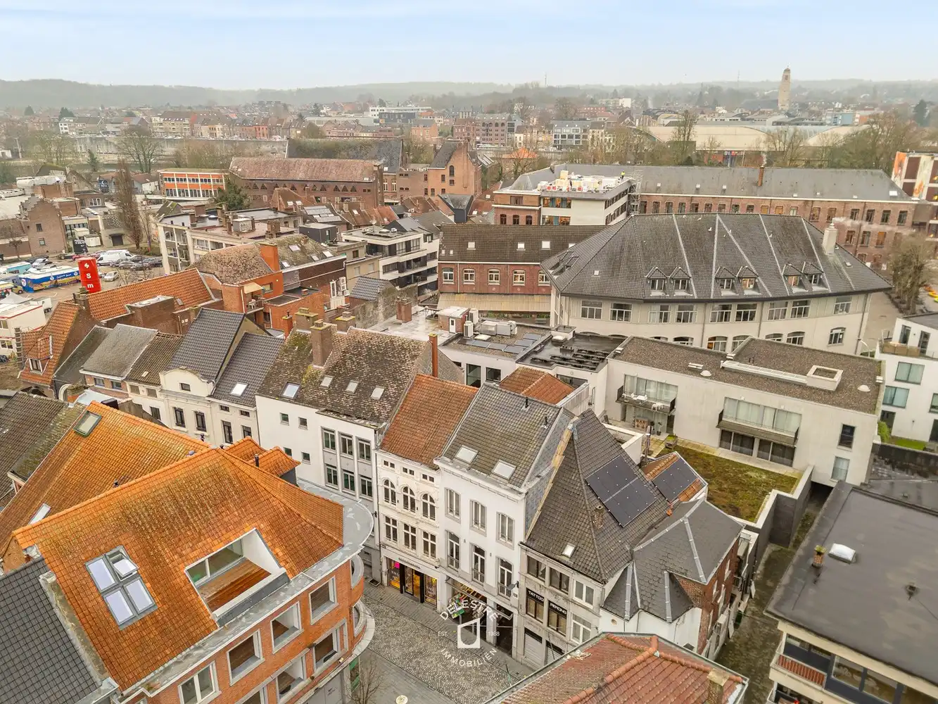 Interessante opbrengsteigendommen in hartje Halle – 2 APP. met handelsgebouw foto 7
