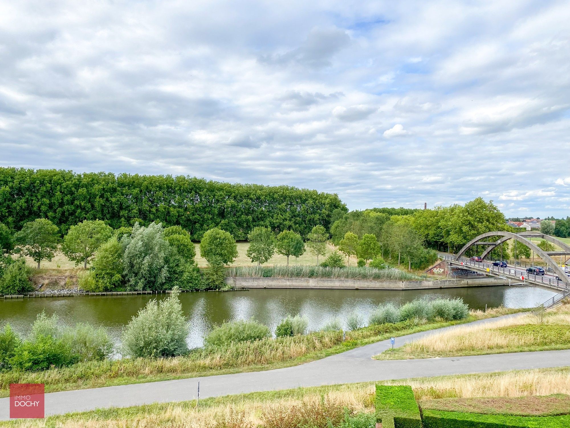 Penthouse met zicht op Leie - Lauwe foto 1