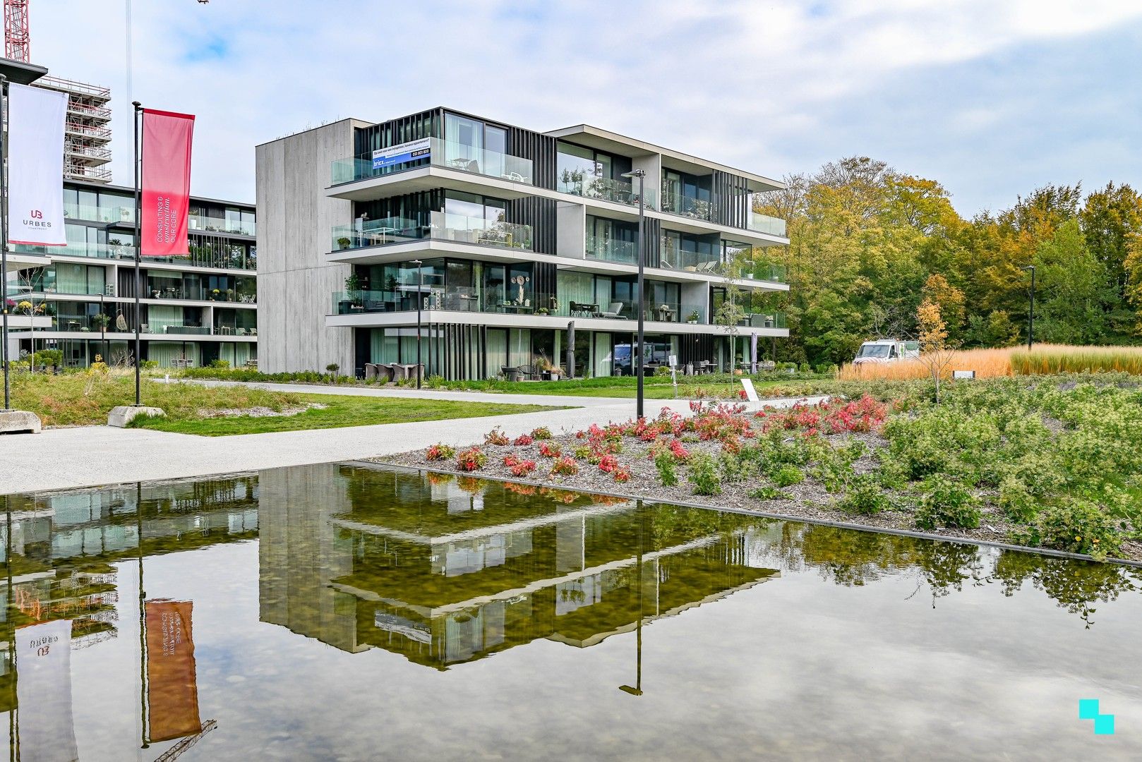 Uniek gelijkvloers éénslaapkamerappartement te Izegem foto {{pictureIndex}}