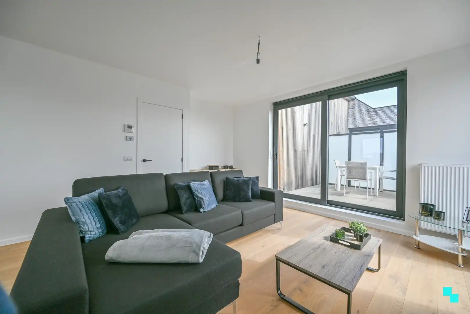 Energiezuinig tweeslaapkamerappartement met terras in Beveren-Leie! foto 3