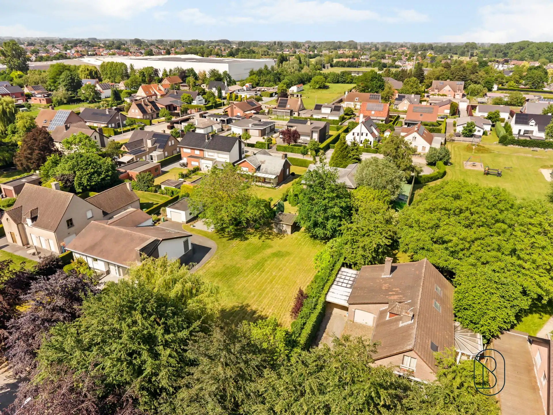 Bouwgrond van 900m² gelegen in het gegeerde de Piste in Zulte foto 4