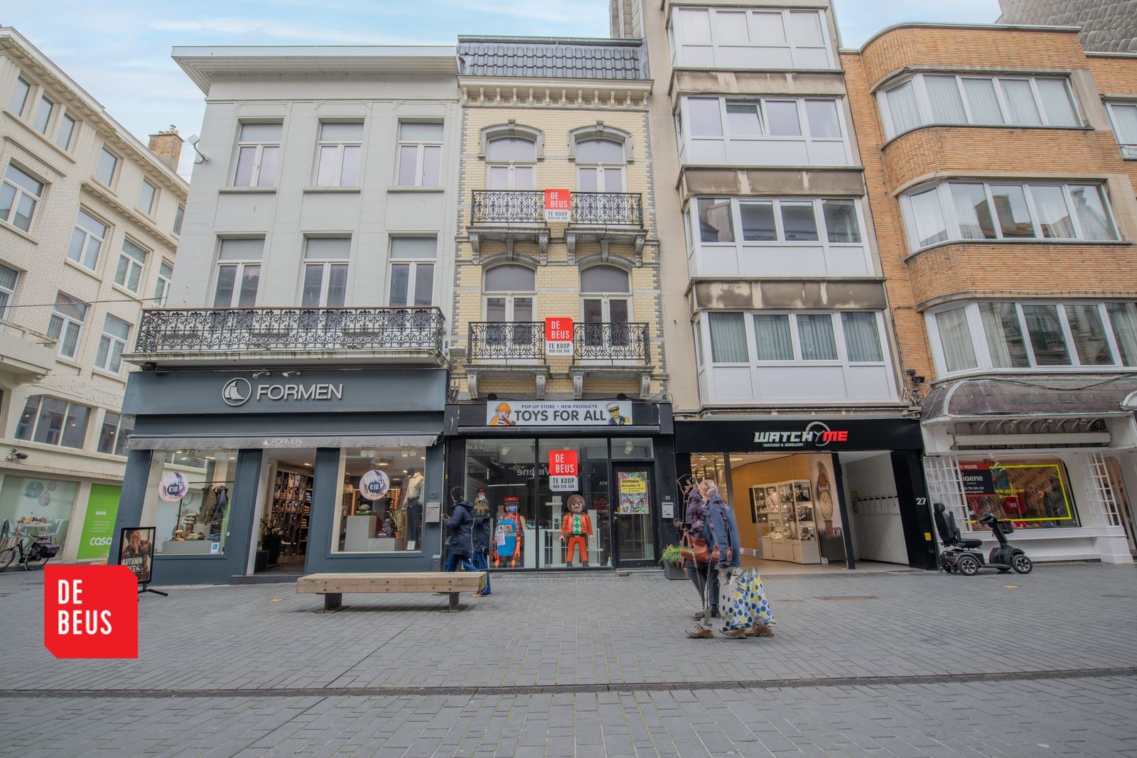 Handelspand/ beleggingspand op toplocatie in het centrum van Oostende foto {{pictureIndex}}