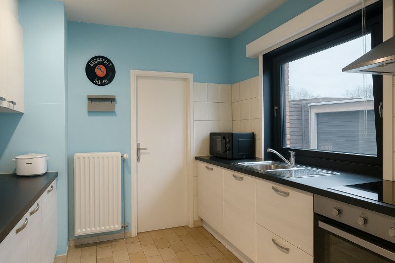 Gelijkvloers appartement met garage te huur. foto 6