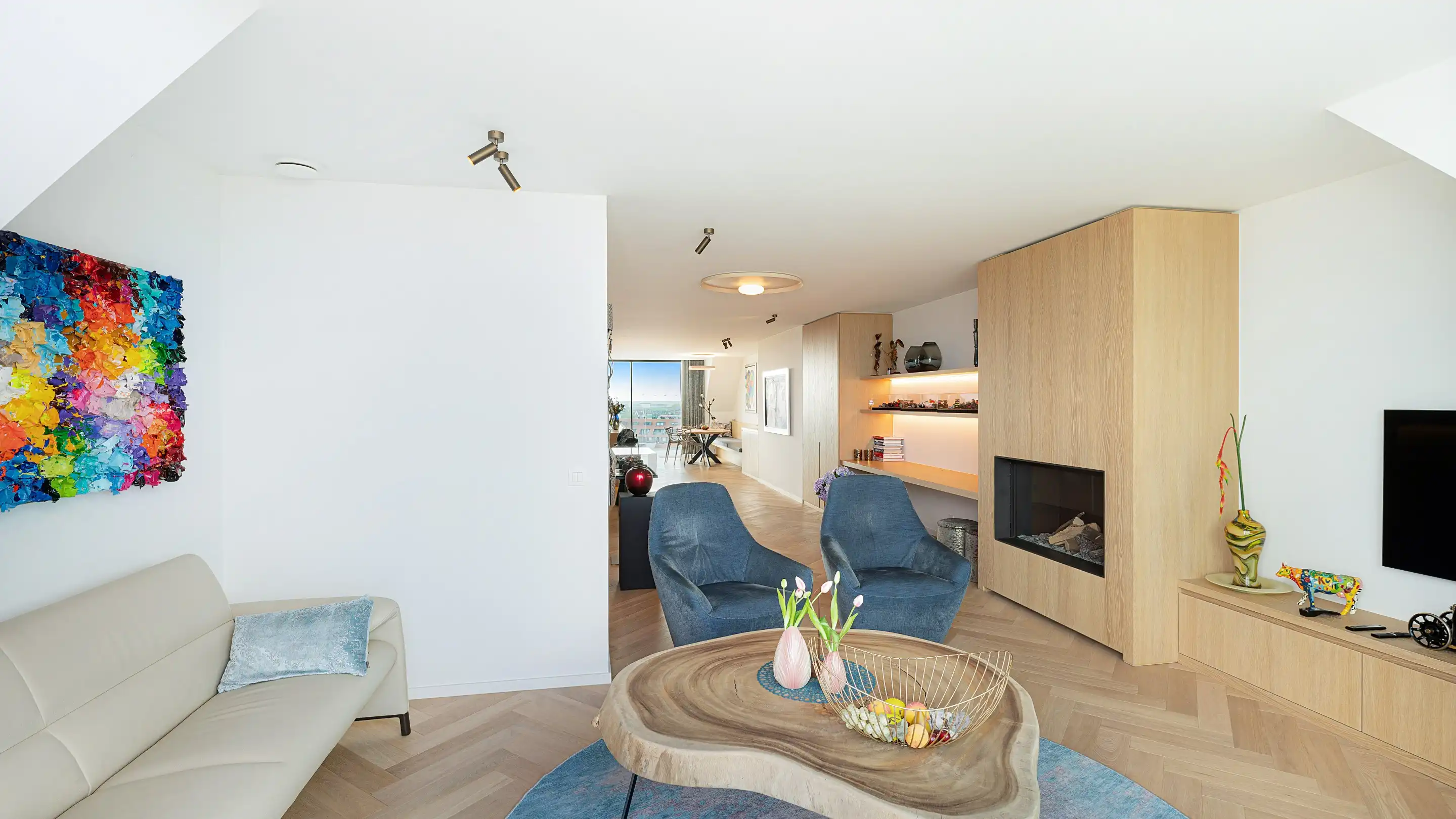 Exclusief en perfect afgewerkt appartement met unieke doorzichten op zee en het Knokse hinterland foto 6