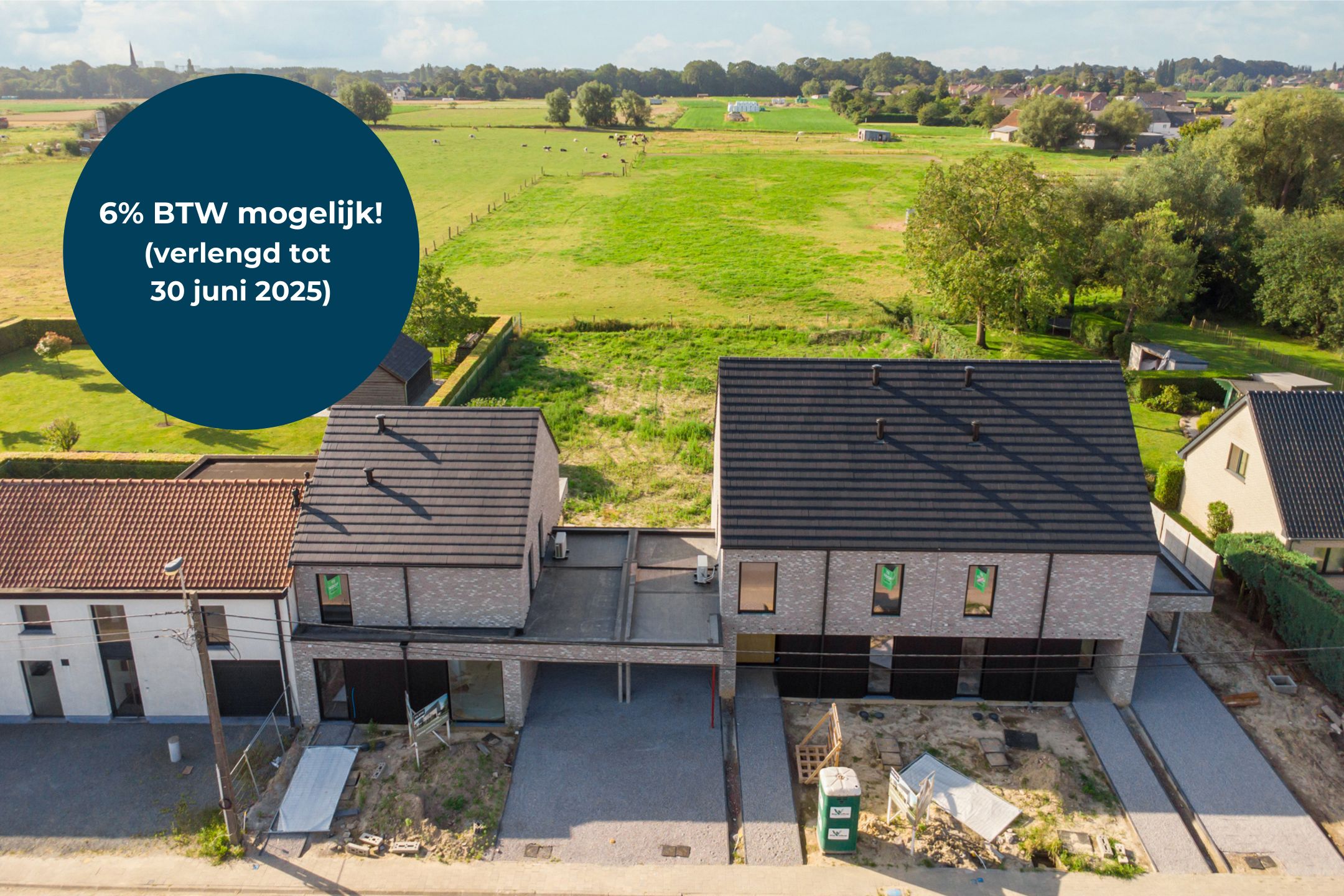 Nieuwbouwwoning met zicht op de velden (6% btw mogelijk) foto 14