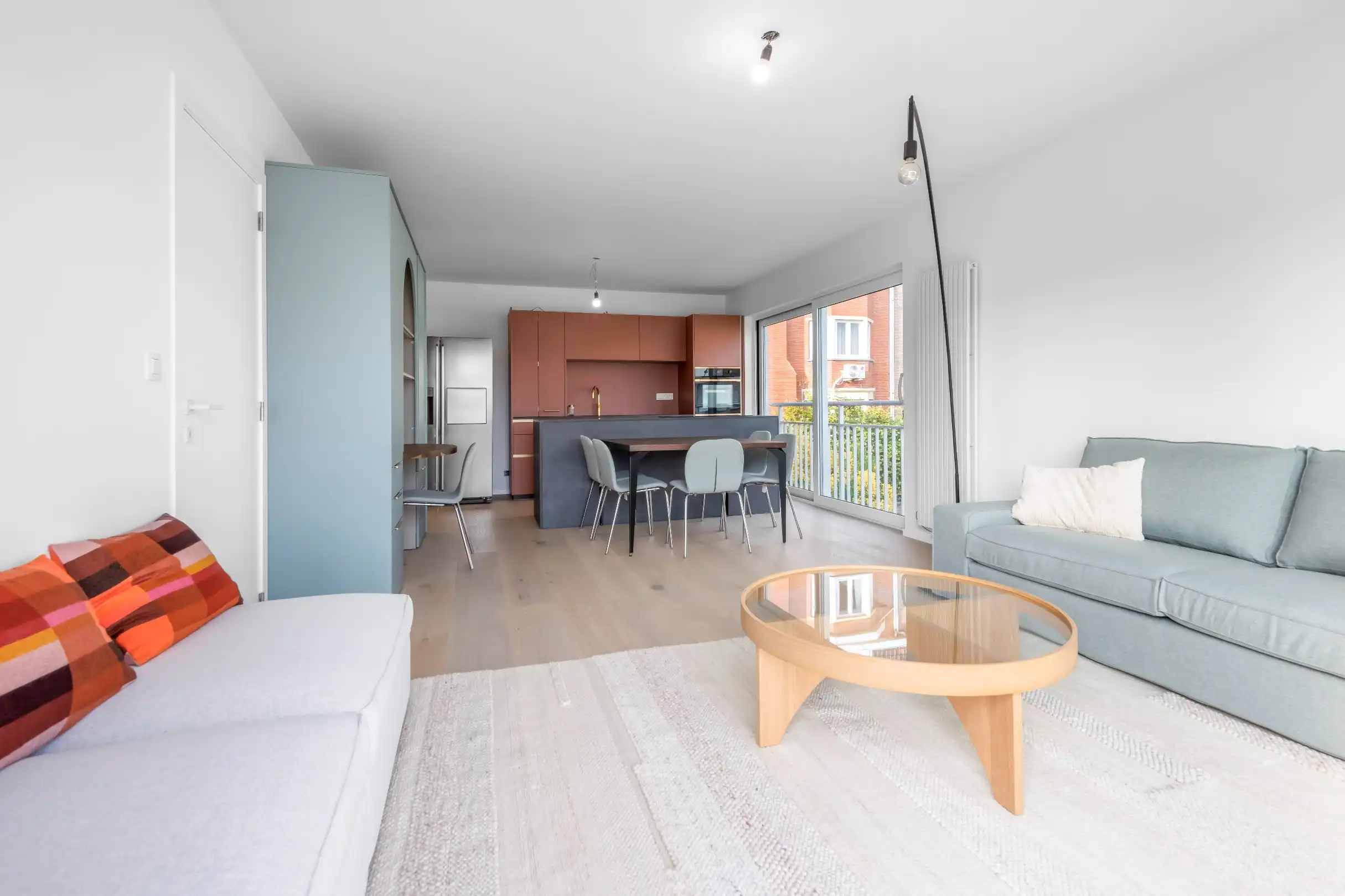 Zuidgericht hoekappartement in een villa residentie met open zicht gelegen op 100 meter van de Zeedijk foto 5