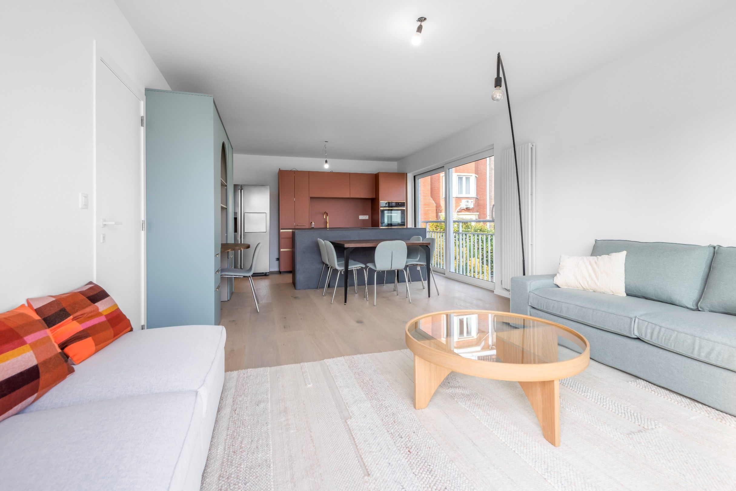 Zuidgericht hoekappartement in villa residentie met open zicht gelegen op 100 meter van de Zeedijk foto 5