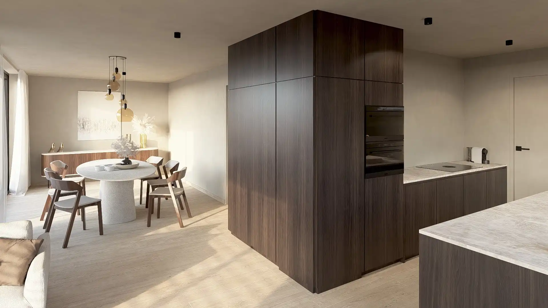 Nieuwbouwwoning op 2a76ca met 2 slpk's en overdekte carport te Maasmechelen foto 6