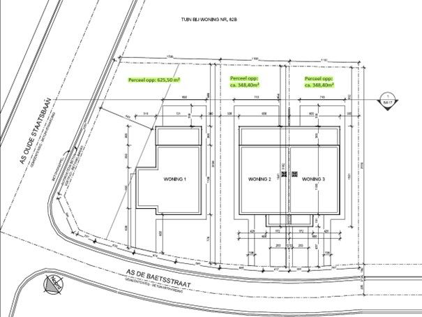 Bouwgrond van 1.322m² - vergunning voor 3 woningen aanwezig foto 3