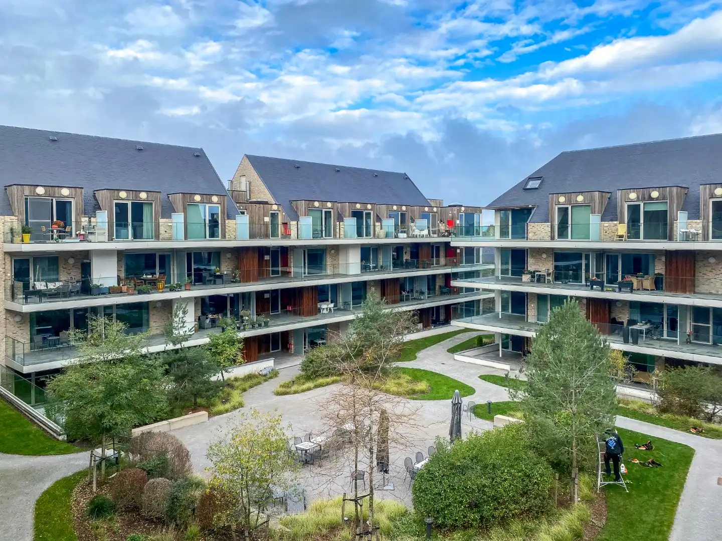 Uiterst goed onderhouden assistentieflat (55m² + 11m² terras) met 1 slaapkamer te Nieuwpoort.  foto 15