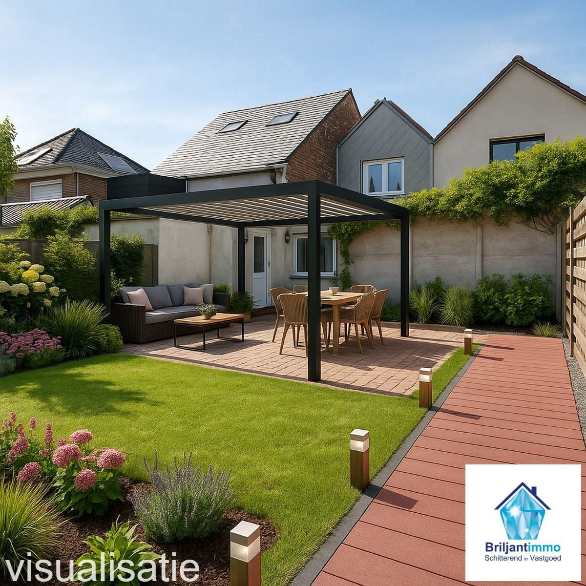Instapklare woning 2(3) slpkmrs + bureau en garage foto 22