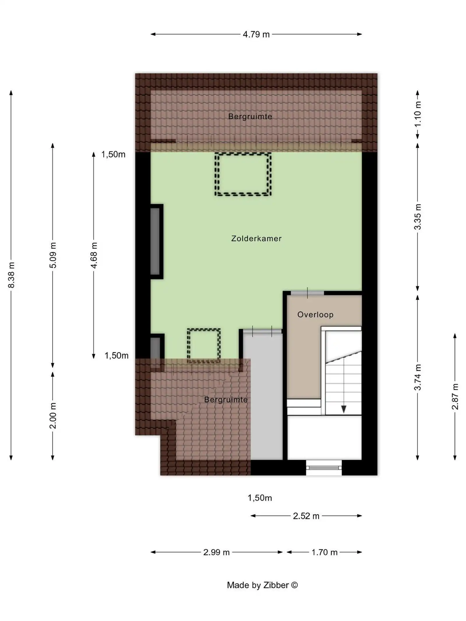 Op te frissen woning met 3 slaapkamers te Huizingen  foto 20