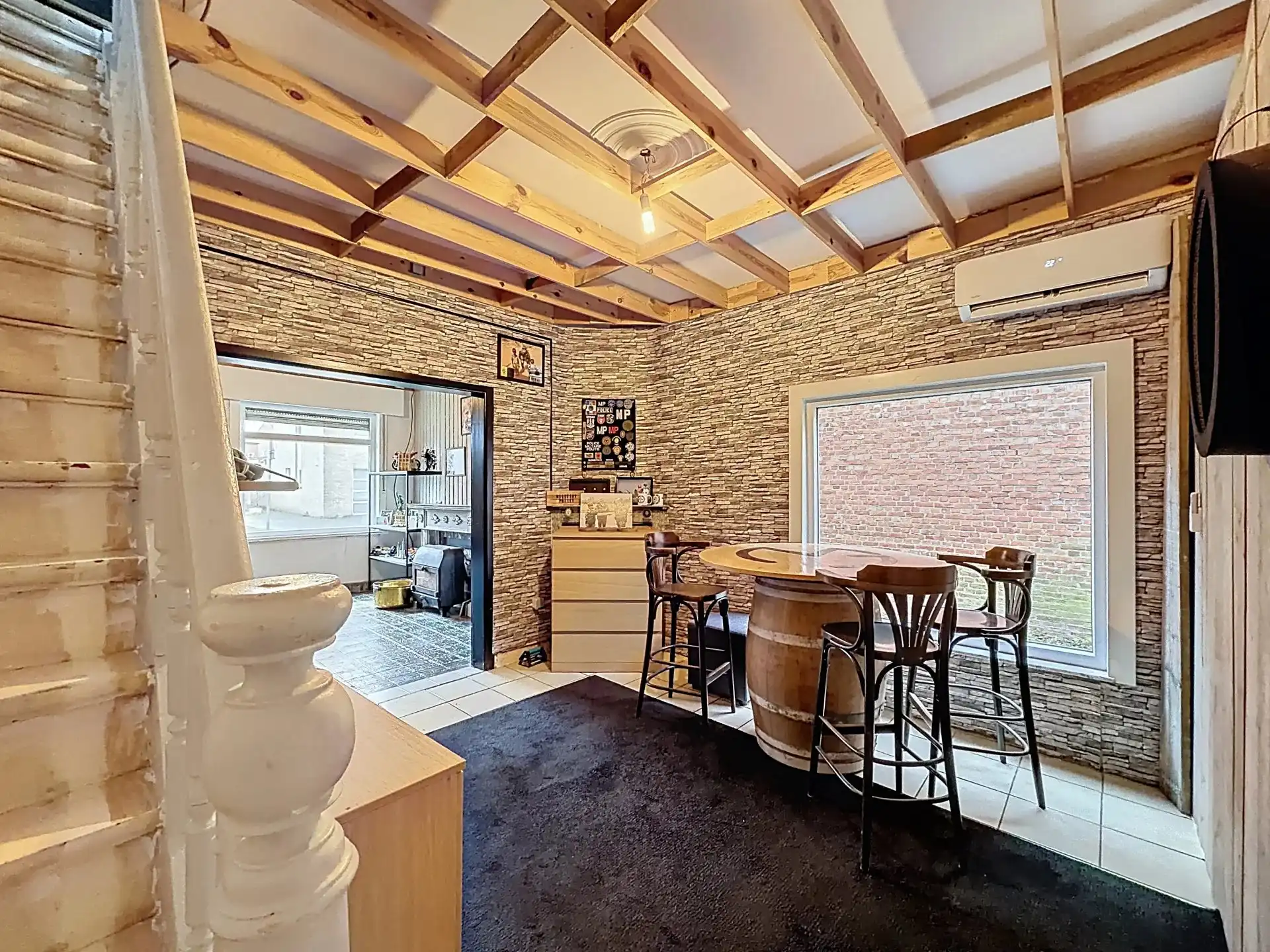 Gezellige half-open bebouwing met 1 slaapkamer (mog. 2) op rustige locatie. foto 8