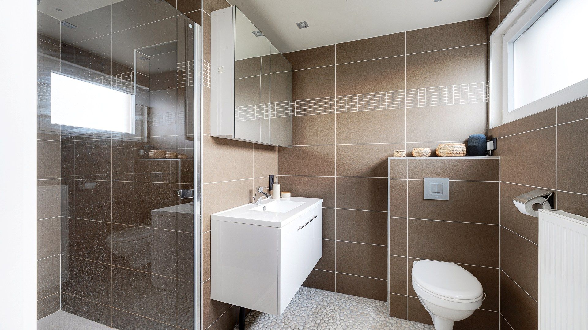 Halfopen woning met 2 garages en tuin te Heist foto 20