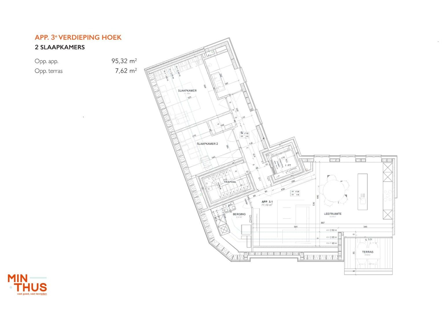 Appartementen te koop op de markt van Beselare foto 11
