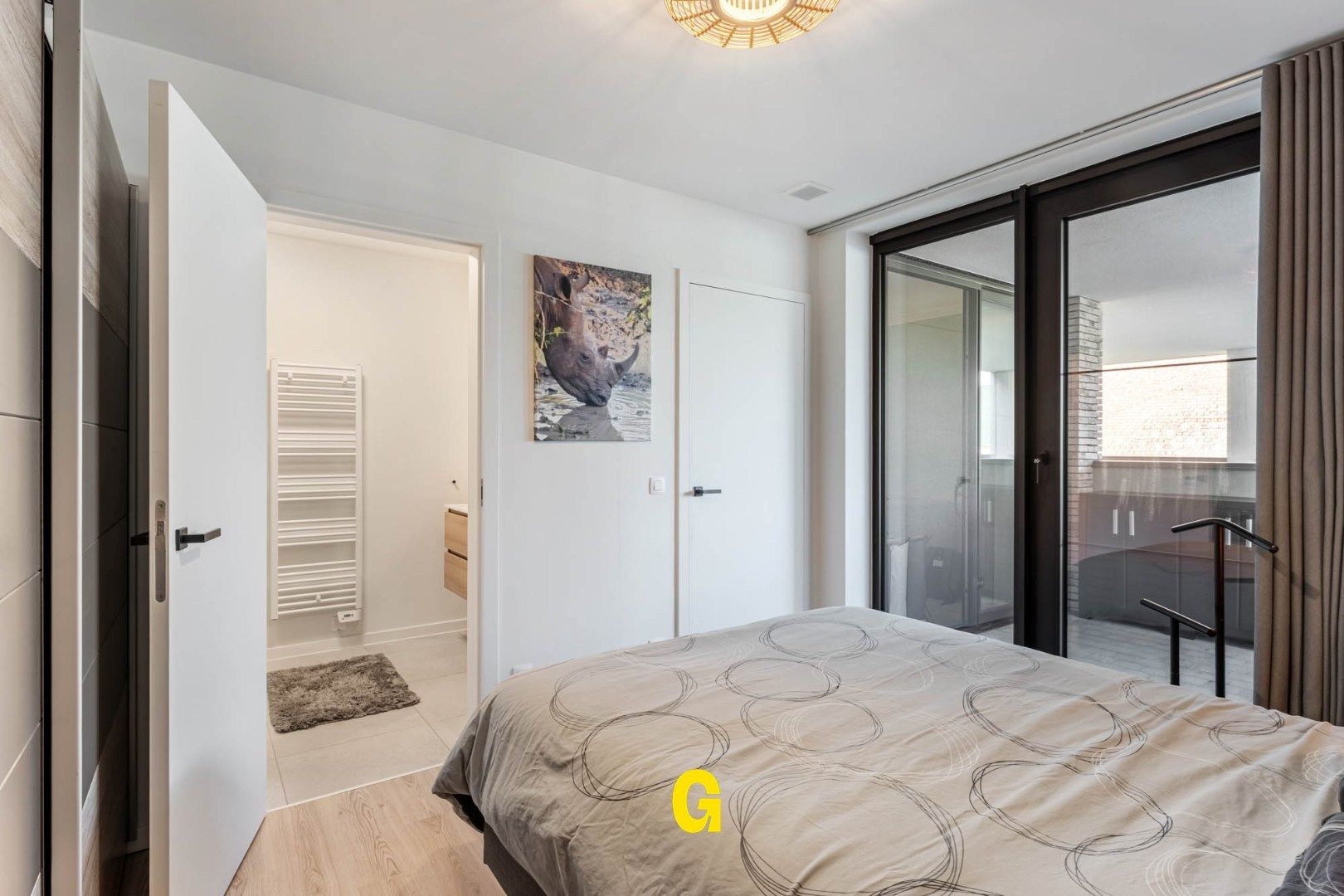 Gelijkvloersappartement met 1 slaapkamer, terras met tuintje, standplaats en berging in residentie Het Gruunhof - EPC label A foto 23