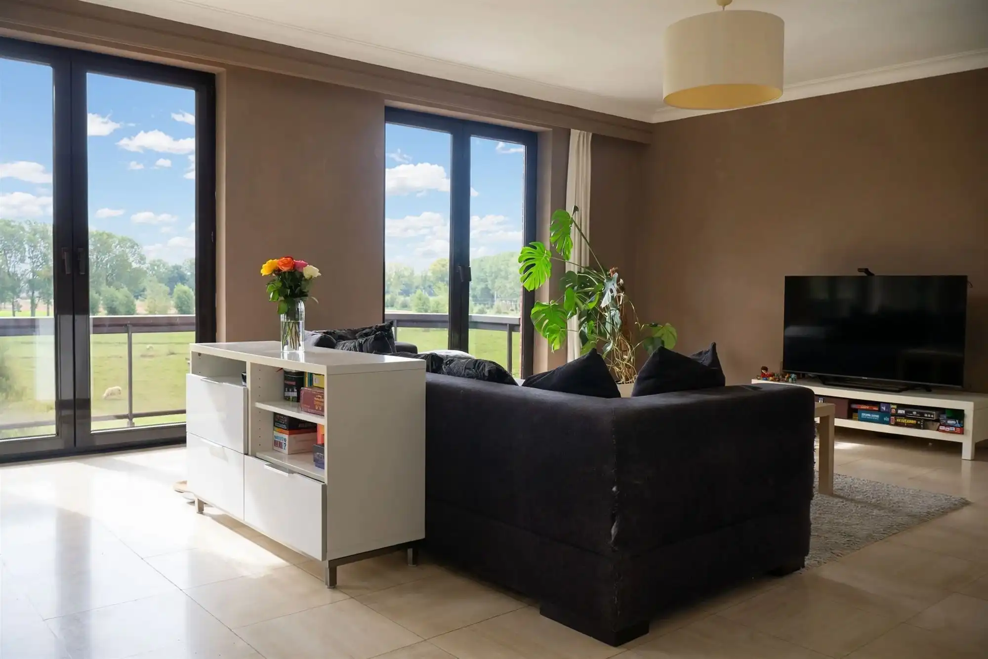 Uitzonderlijk ruim hoekappartement met groen uitzicht foto 3