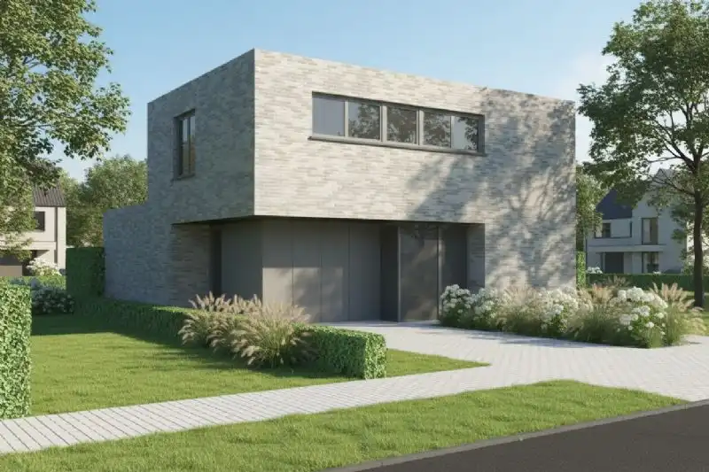 Nieuw te bouwen alleenstaande woning te Harelbeke. foto 2