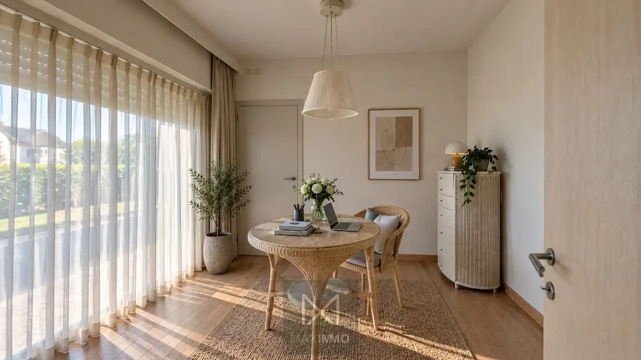 Instapklare gezinswoning met 3 slaapkamers, dubbele garage, ruim atelier en zonnige tuin in Rekkem foto 3