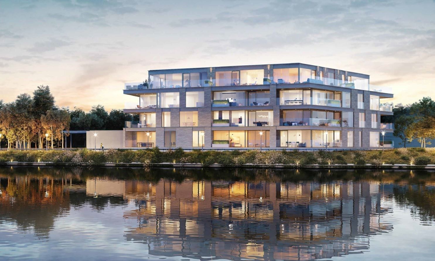 Lichtrijk nieuwbouwappartement met 2 slaapkamers en terras foto {{pictureIndex}}