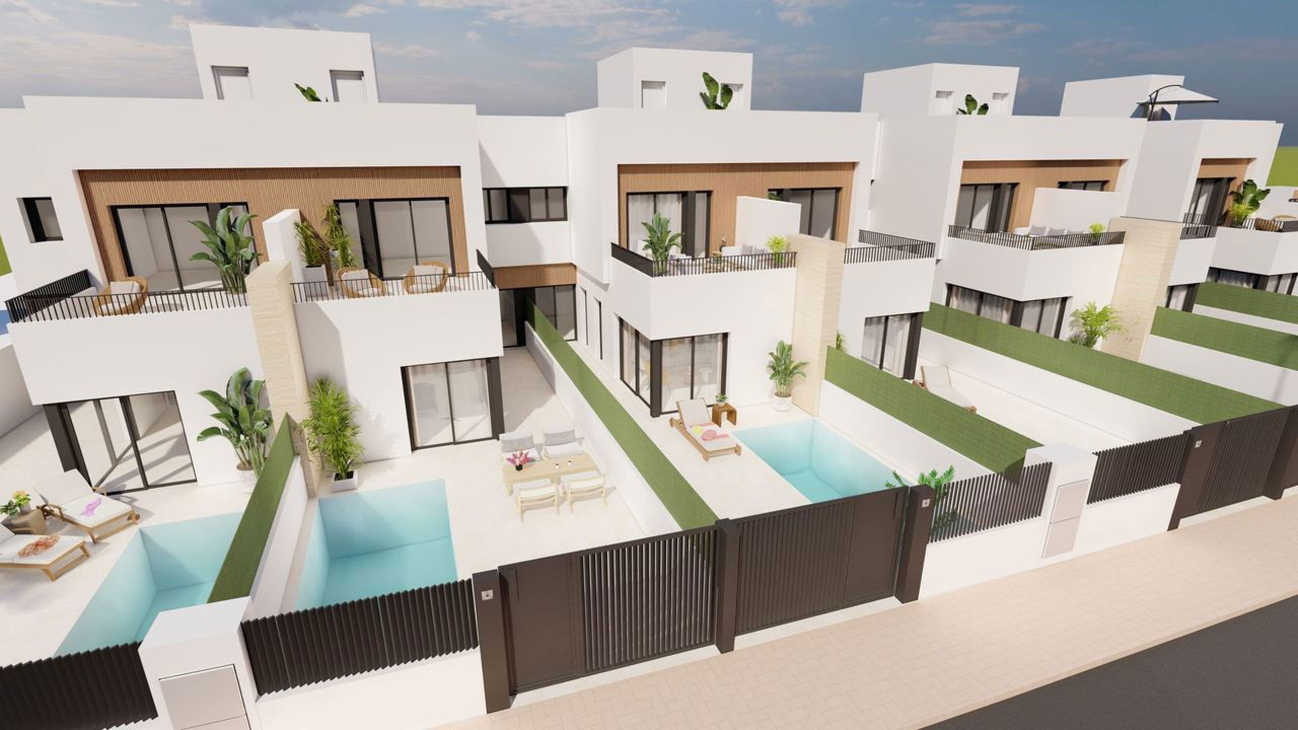 SPANJE - villa 3bed/3bad prive zwembad dichtbij zee-strand. foto 8