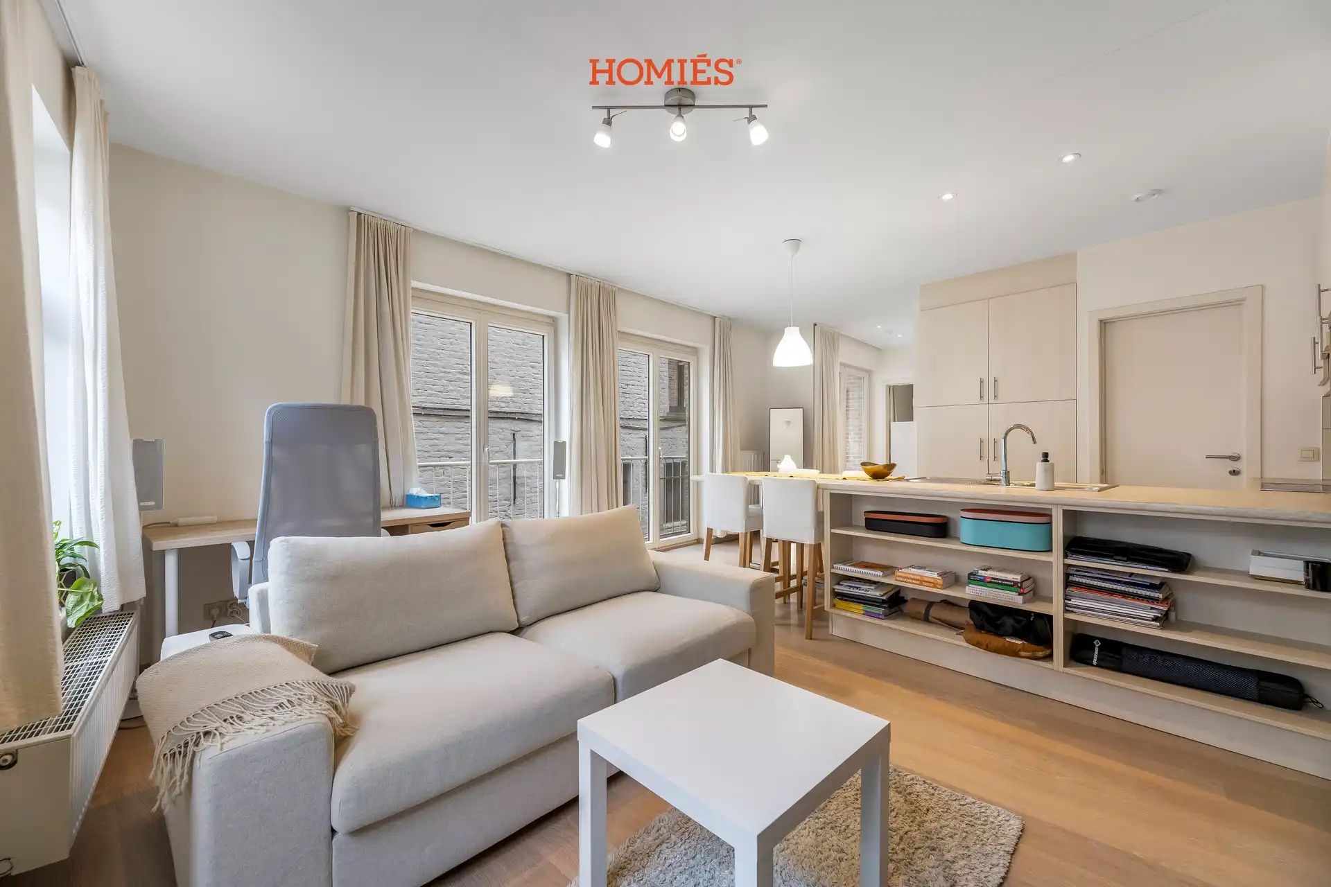 Charmant 1-slaapkamerappartement op topligging Leuven foto {{pictureIndex}}