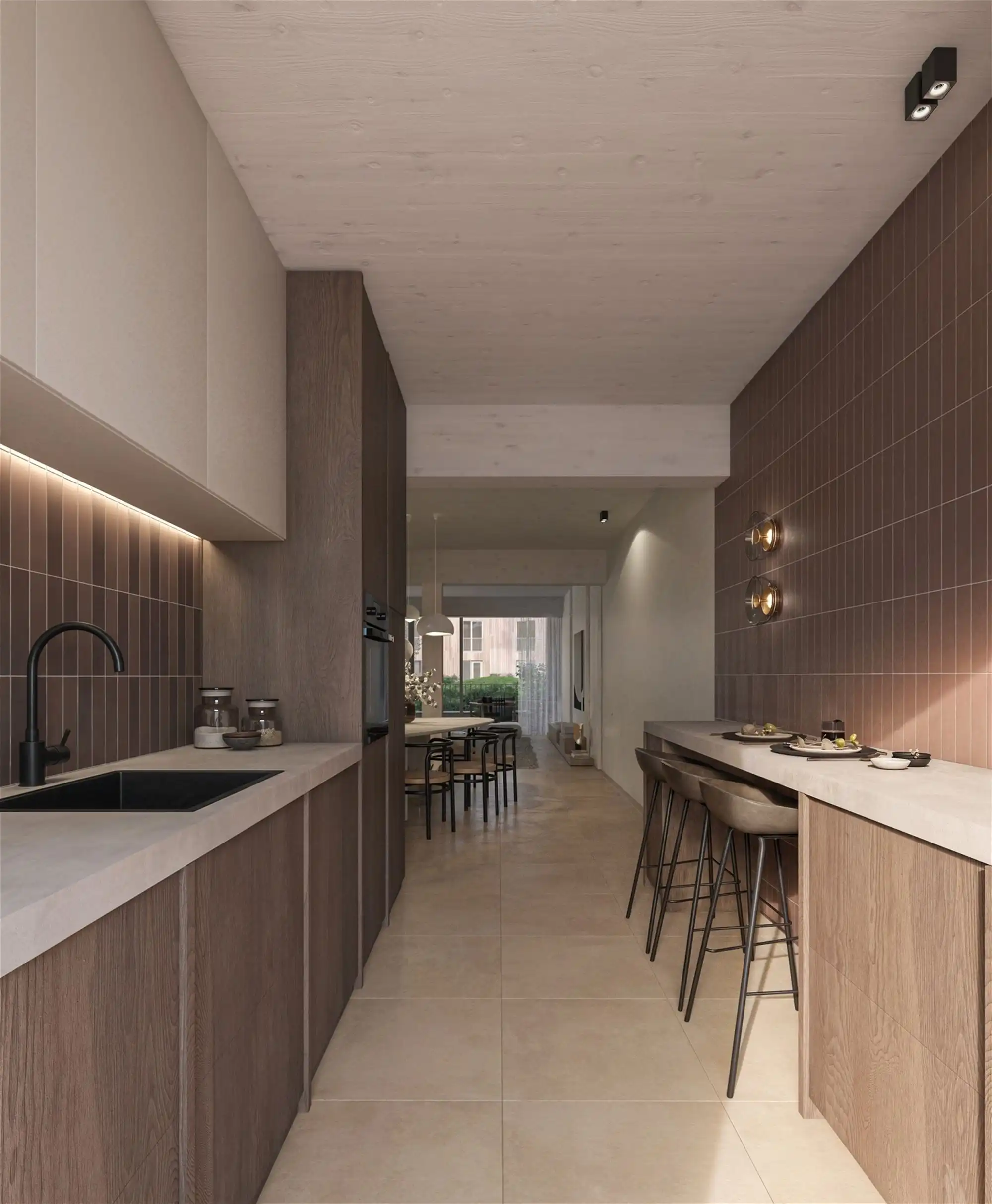 Gelijkvloers appartement met tuin en terras foto 11