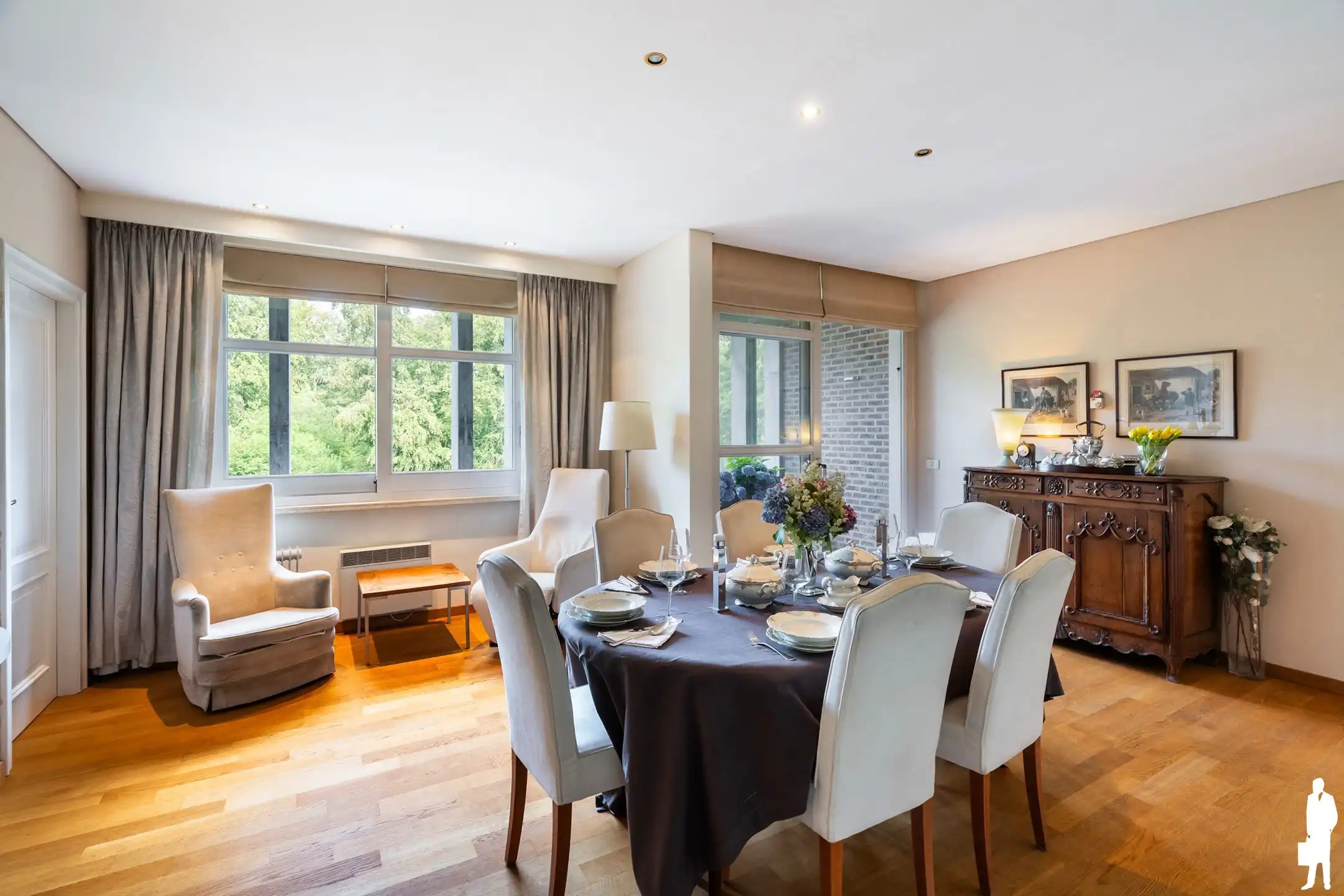 Exclusieve duplex-penthouse van ca. 213 m² in kasteel Blauwhof met 2 terrassen, lift en garagebox foto 19