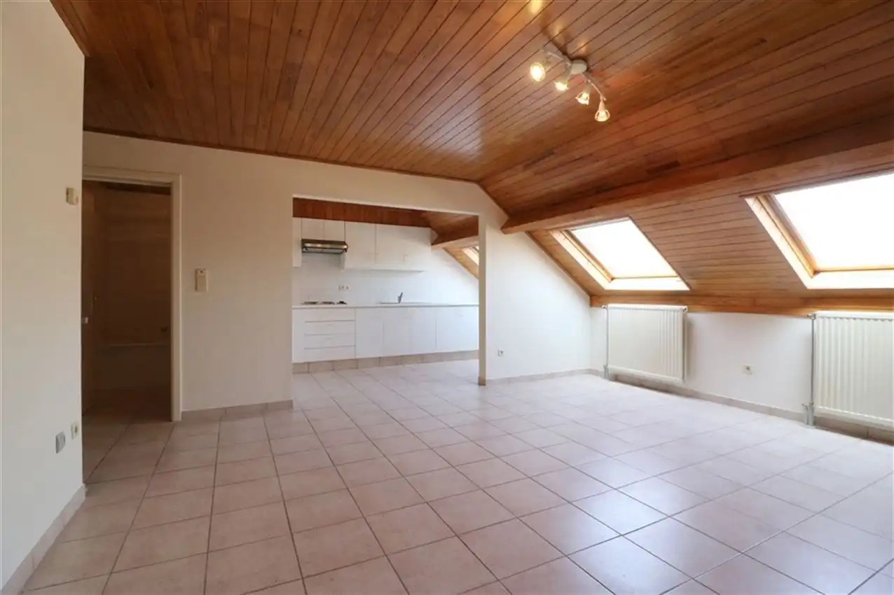 Gezellig dakappartement, grote leefruimte, 1 slpk. en garage  foto 2