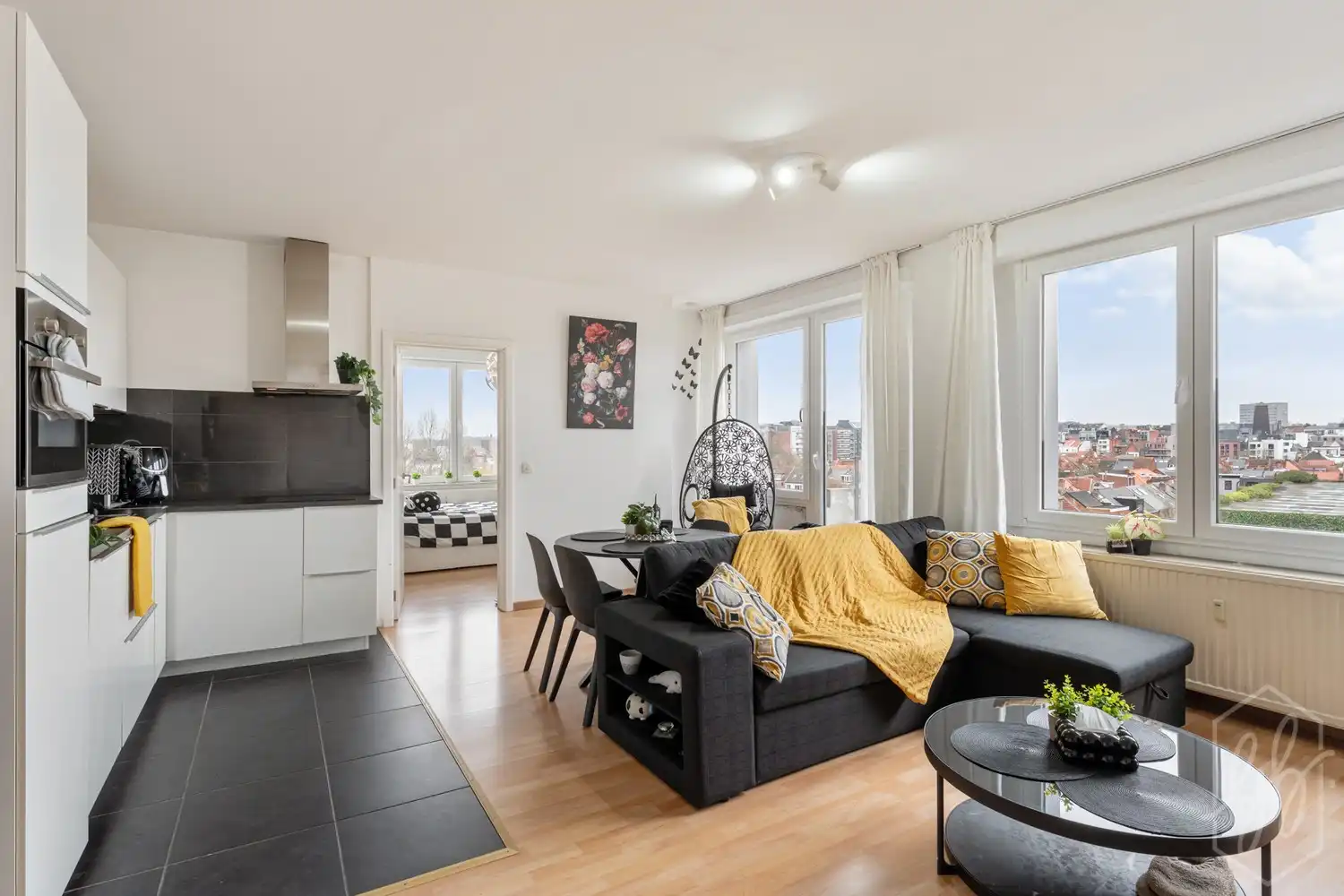 1 slaapkamer appartement vlak bij station en centrum in Leuven foto 2
