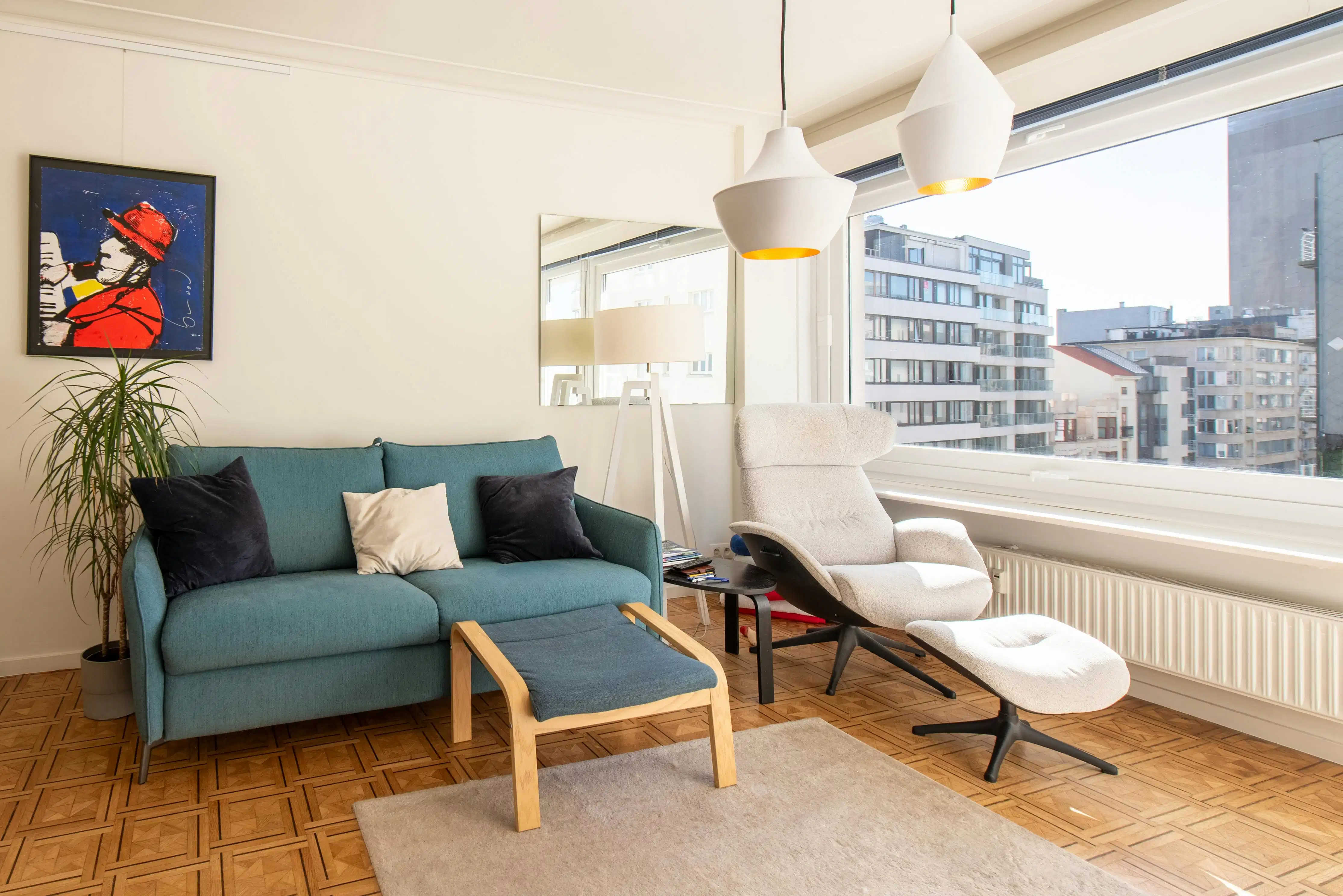 Prachtig instapklaar 1 slaapkamer appartement met zijdelings zeezicht  foto 15
