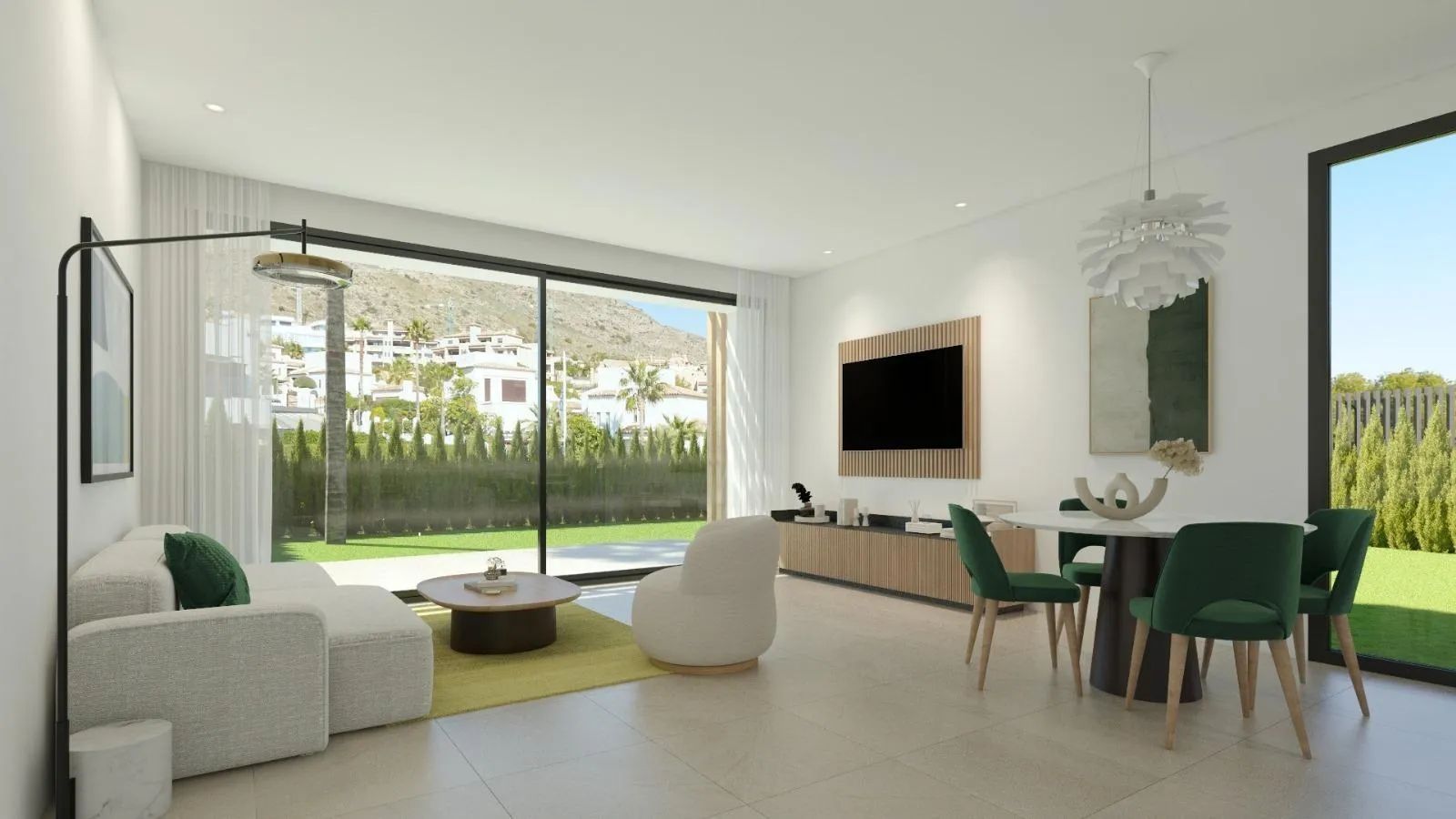 Luxe nieuwbouw vakantiewoningen in Sierra Cortina, Finestrat foto 2