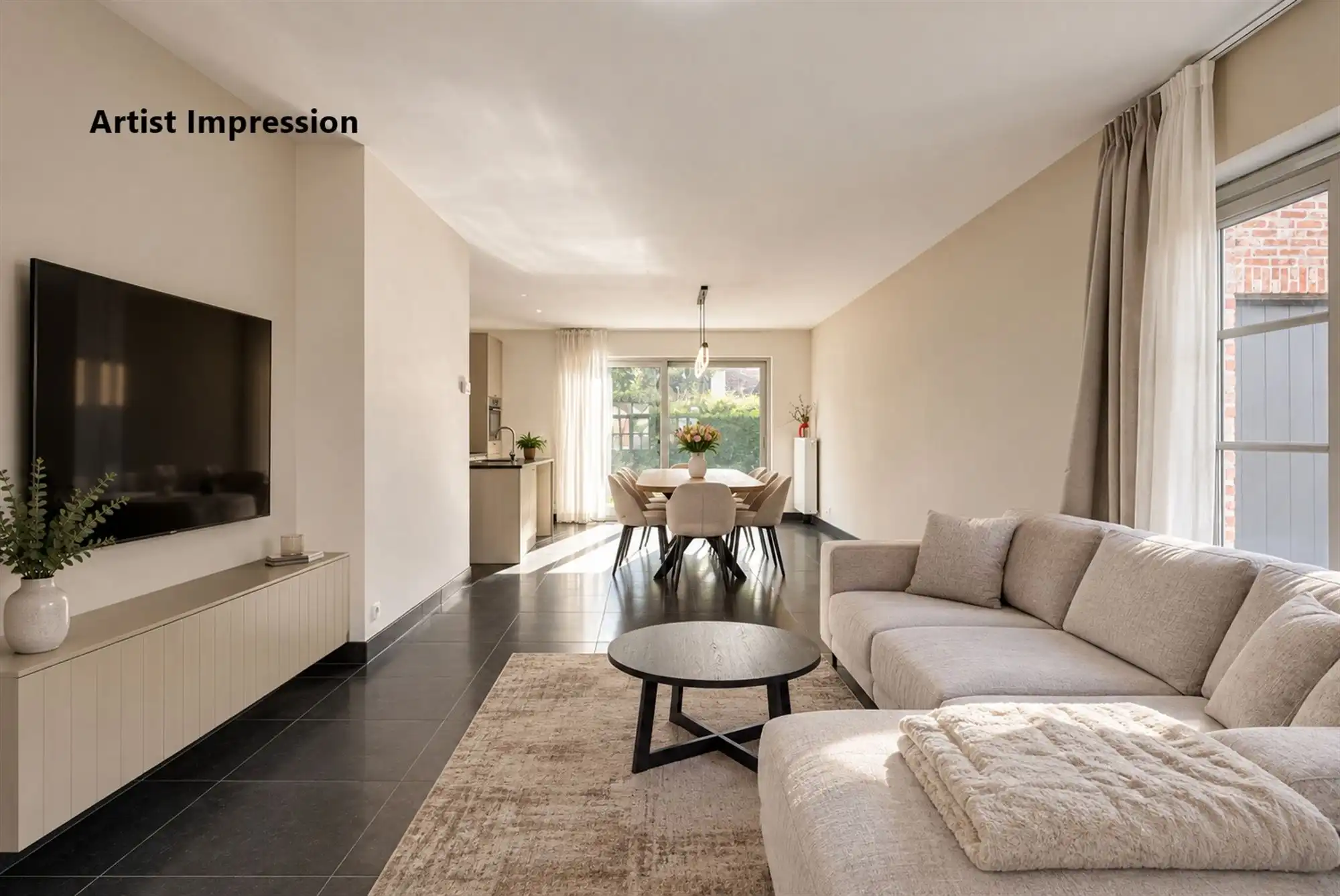Energiezuinige landelijke woning te koop in Sint-Martens-Leerne foto 2
