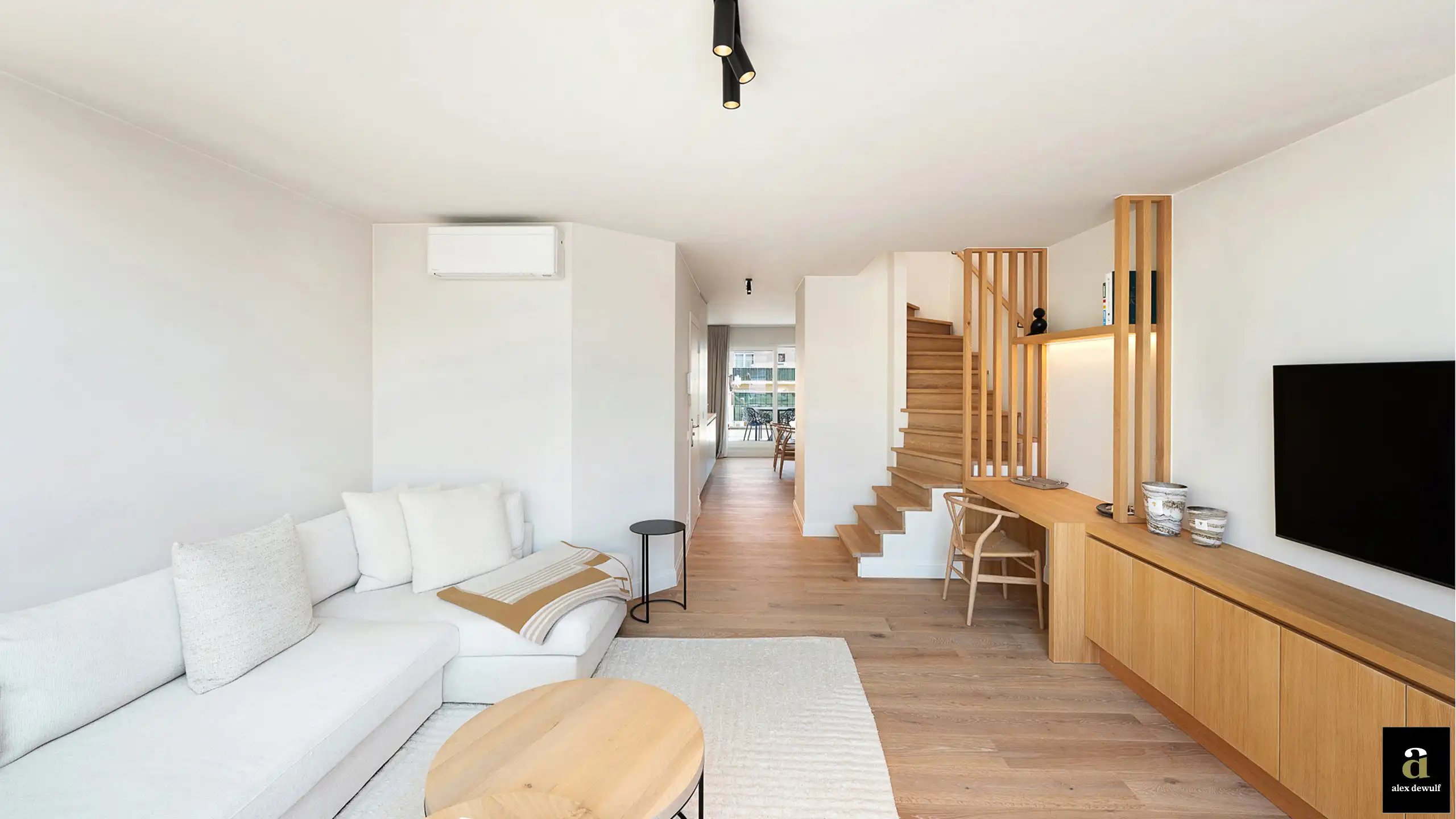 Prachtig afgewerkt duplexappartement met terras en zijdelings zeezicht. foto 15