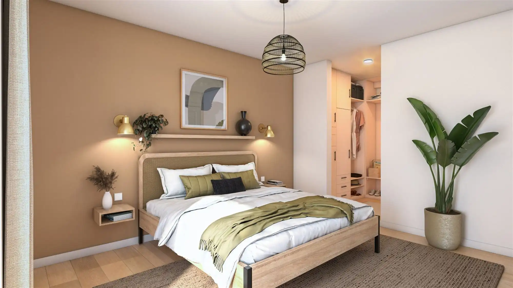 NIEUWBOUWWONING MET 3 SLAAPKAMERS UITERST CENTRAAL DOCH RUSTIG GELEGEN TE ZONHOVEN foto 11