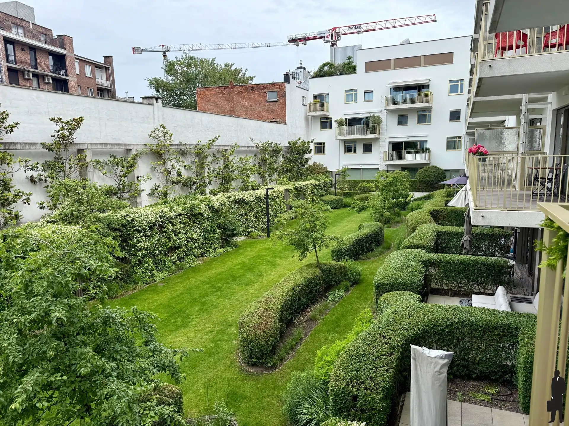 Luxueus appartement met 2 slaapkamers in residentie Leopold  foto 6