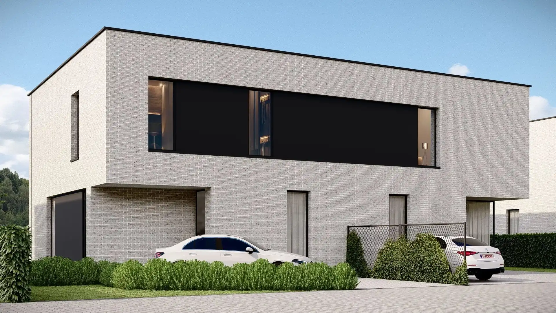 WOONPROJECT "AGNETA": ZES MODERNE ENERGIEZUINIGE WONINGEN IN KINDVRIENDELIJKE BUURT IN MILLEN foto {{pictureIndex}}