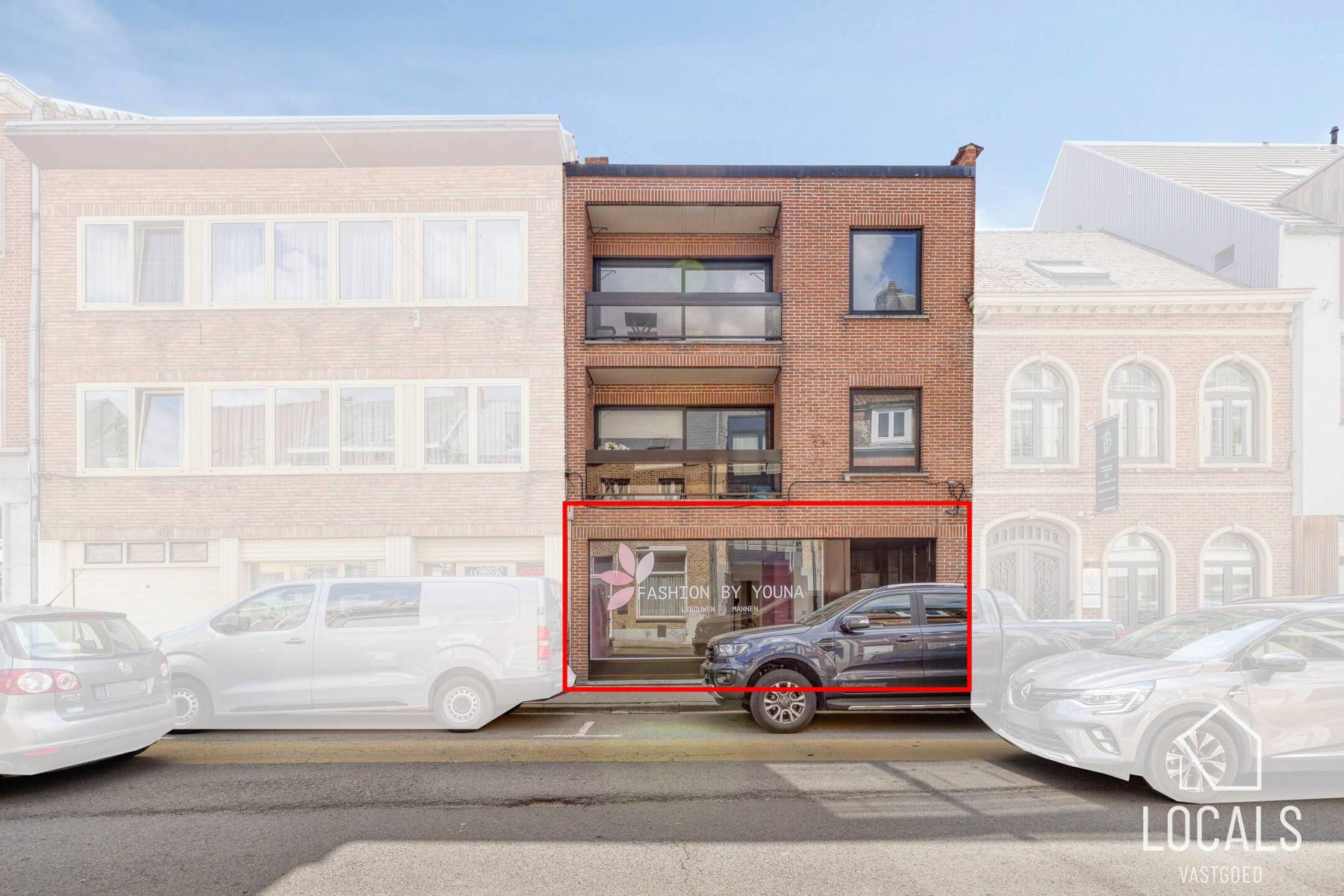 Handelspand met woonst, tuin en garage in centrum Ninove foto 2