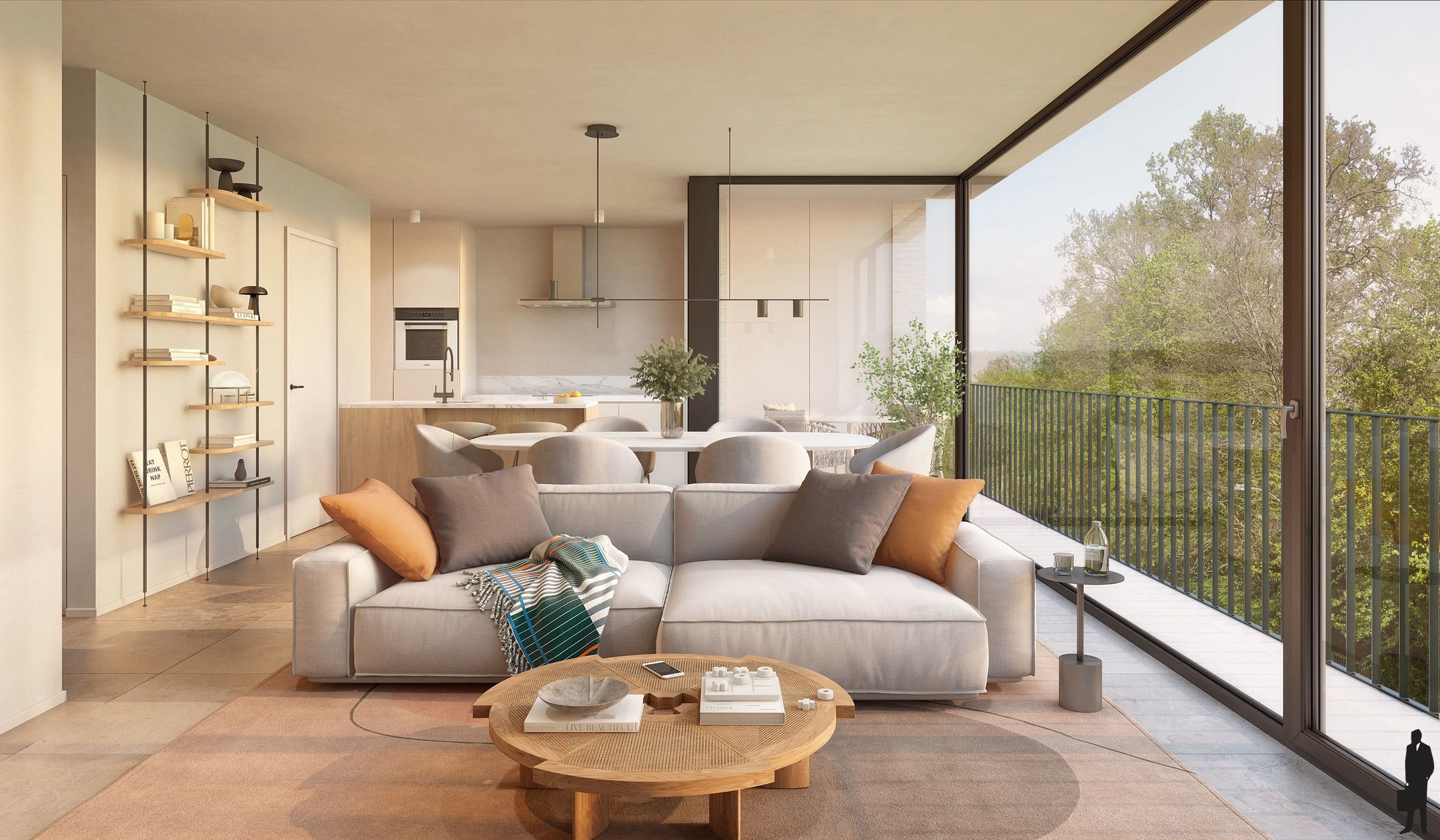 Nieuwbouwapp. op de 1ste verd. van ca. 134 m² in Parkhof! foto {{pictureIndex}}