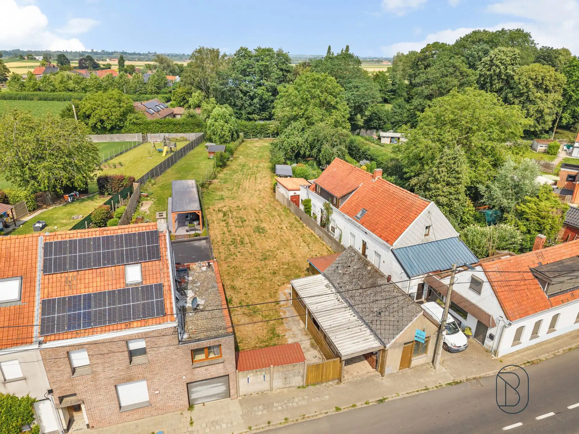 Bouwgrond van 831m², voor HOB, in landelijke omgeving. foto 5