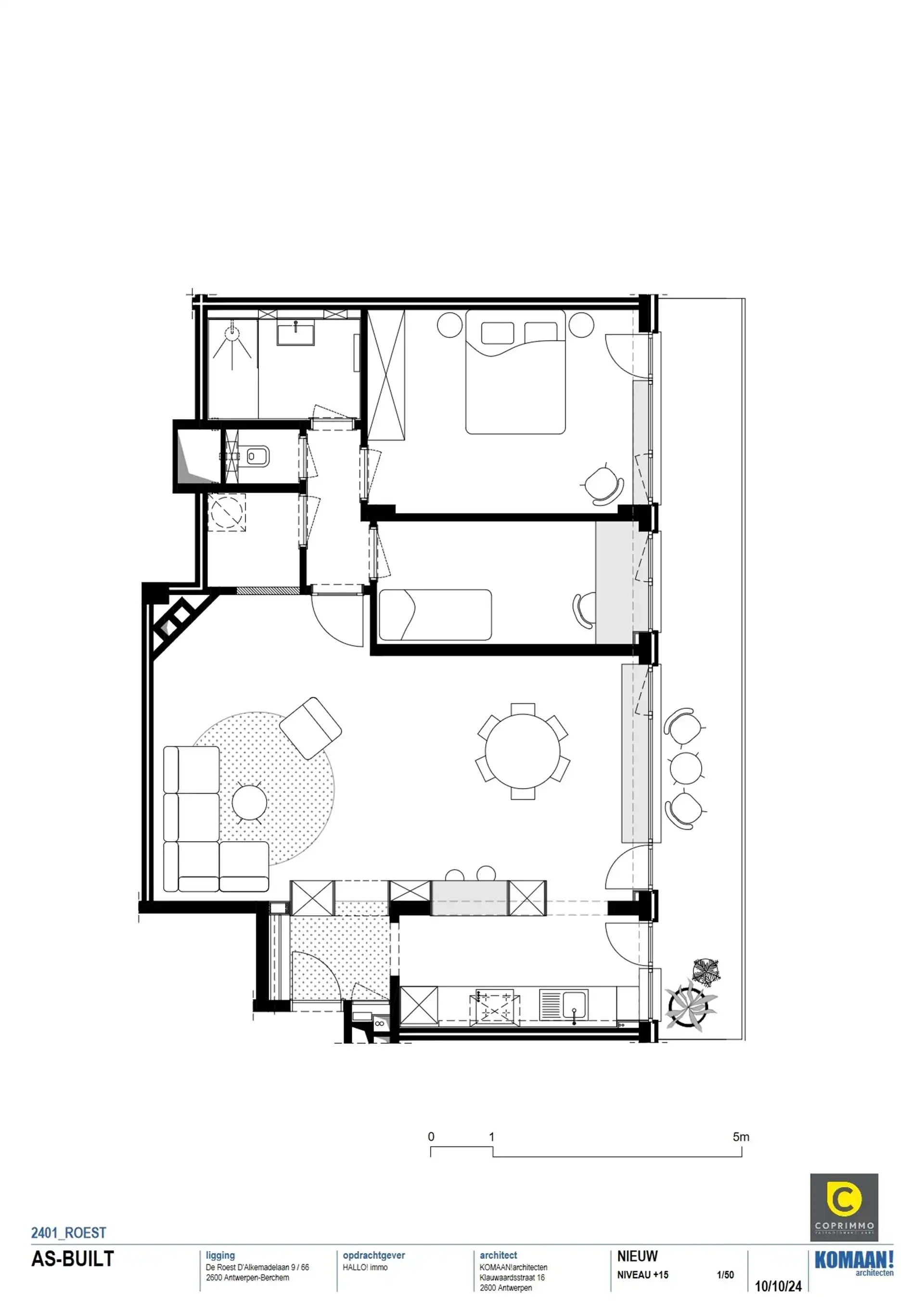 Architecturaal pareltje met 2 slpks en terras! foto 11
