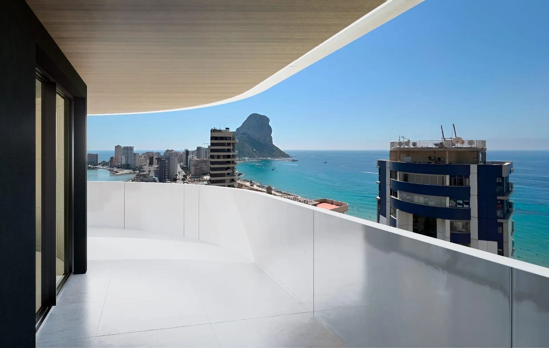 Ontdek luxe wonen aan de Costa Blanca: moderne appartementen op slechts 400 meter van het strand in Calpe! foto {{pictureIndex}}