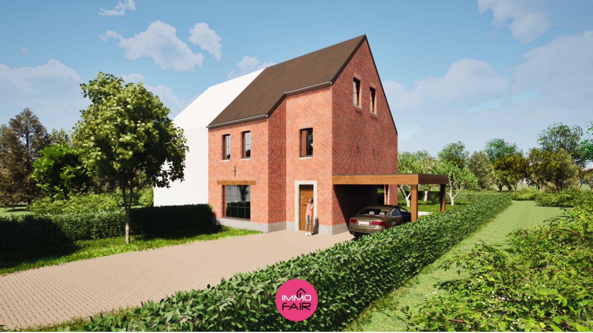 Bouwgrond van 668 m² voor halfopen bebouwing vlakbij Maastricht! foto 5