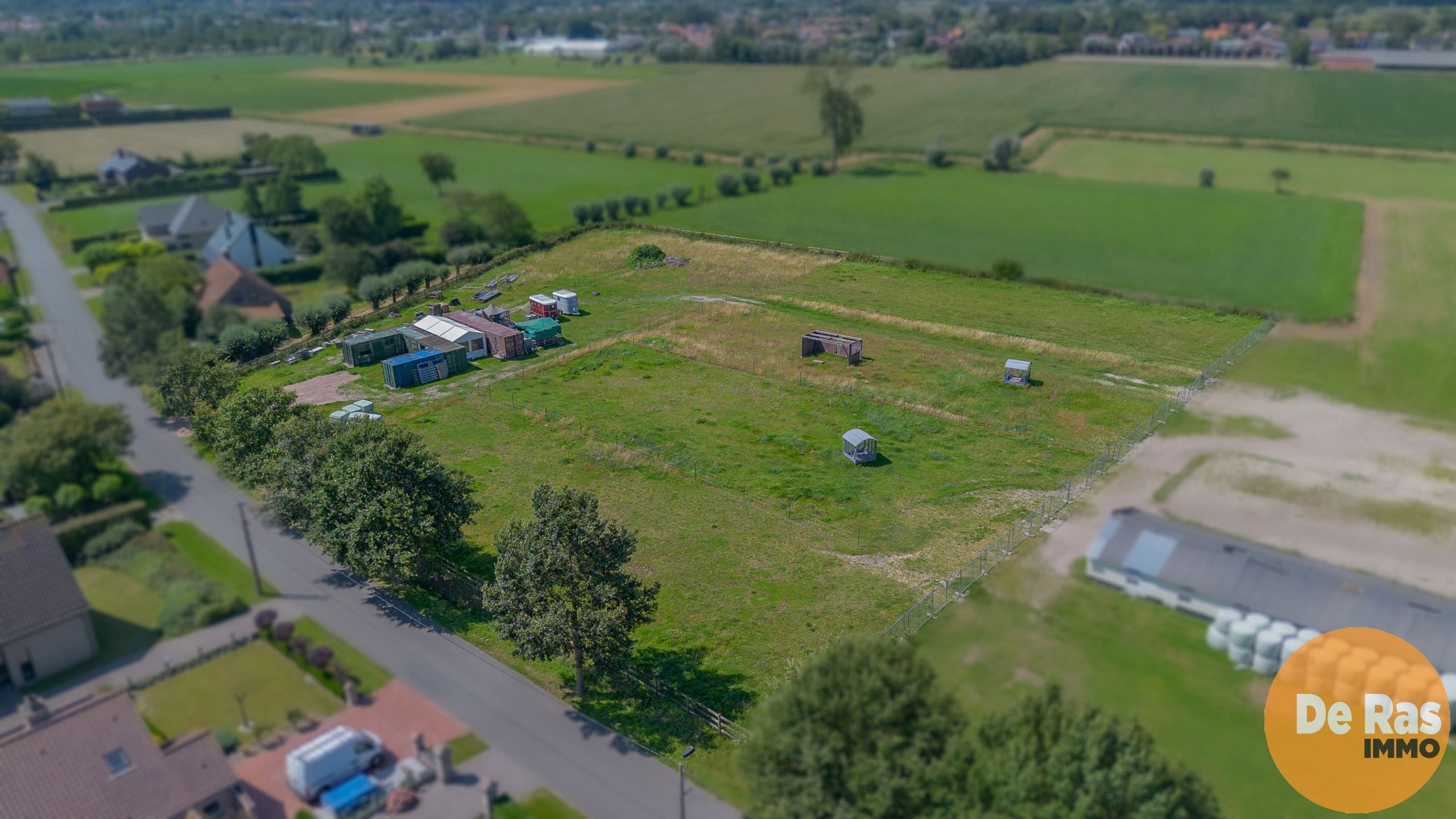 MALDEGEM - Bouwgrond met weide - 9274m² in groene Omgeving foto 9