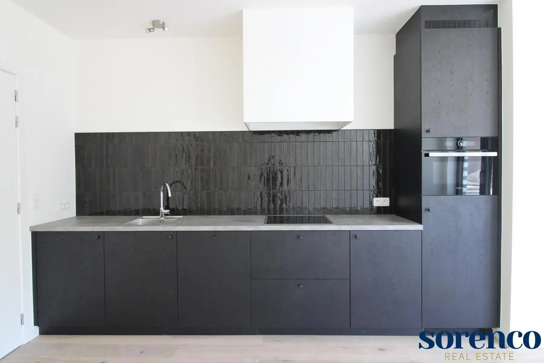 Berchem: Nieuwbouw gelijkvloers één slpk app.+ terras + P foto 5