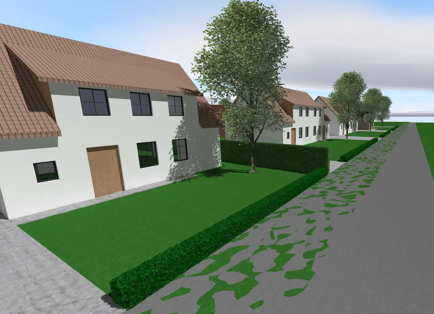 Bouwgrond voor Vrijstaande Woning + Garage / Bijgebouw foto {{pictureIndex}}