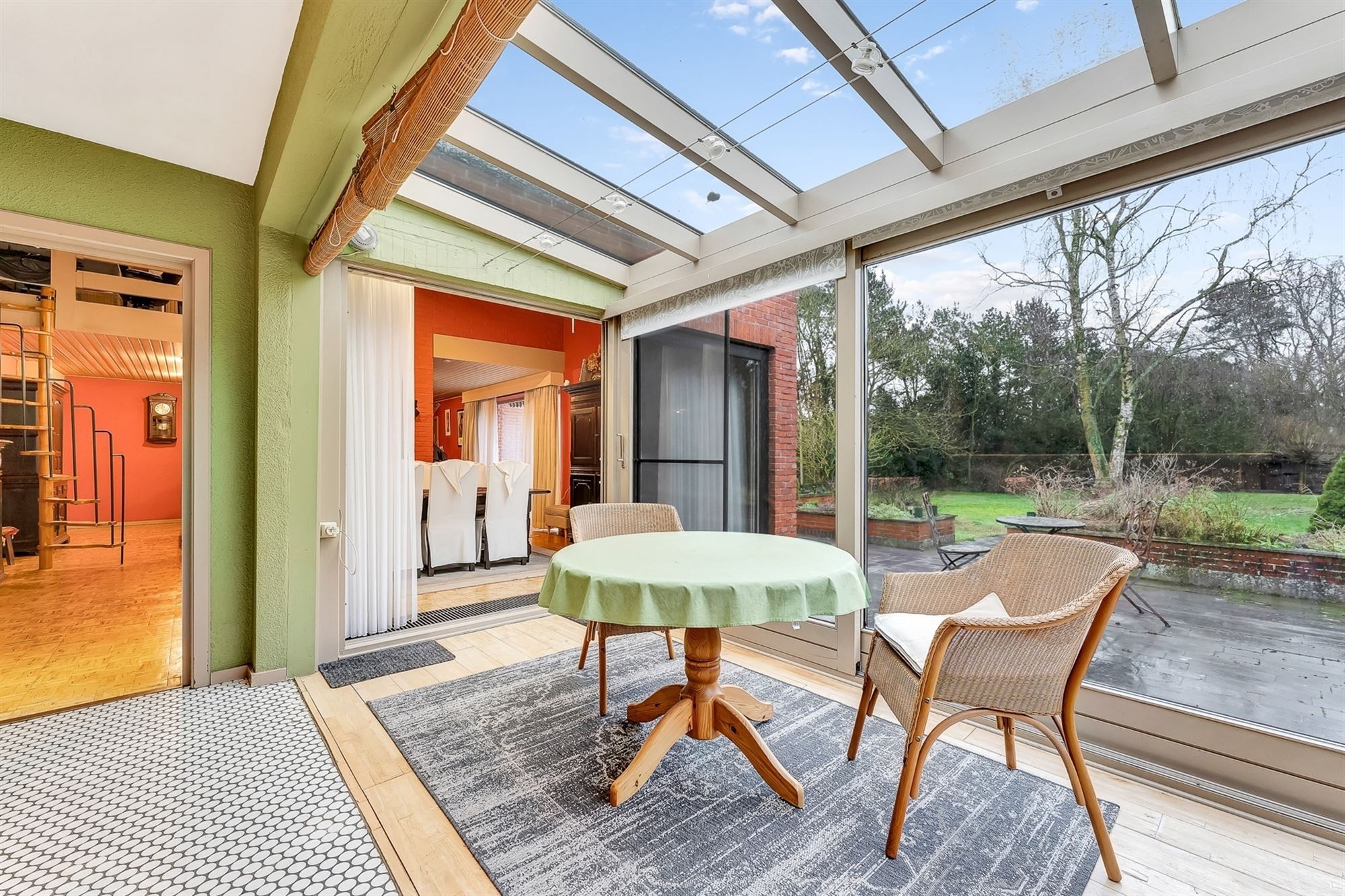 ZEER RUIME EN KARAKTERVOLLE WONING GELEGEN OP EEN BREED, UITGESTREKT EN ZUIDELIJK GEORIËNTEERD PERCEEL VAN 36A20CA TE BALEN (HULSEN) foto 14